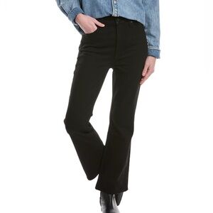 Rag & Bone Casey high rise ankle flare black denim pants women’s jeans